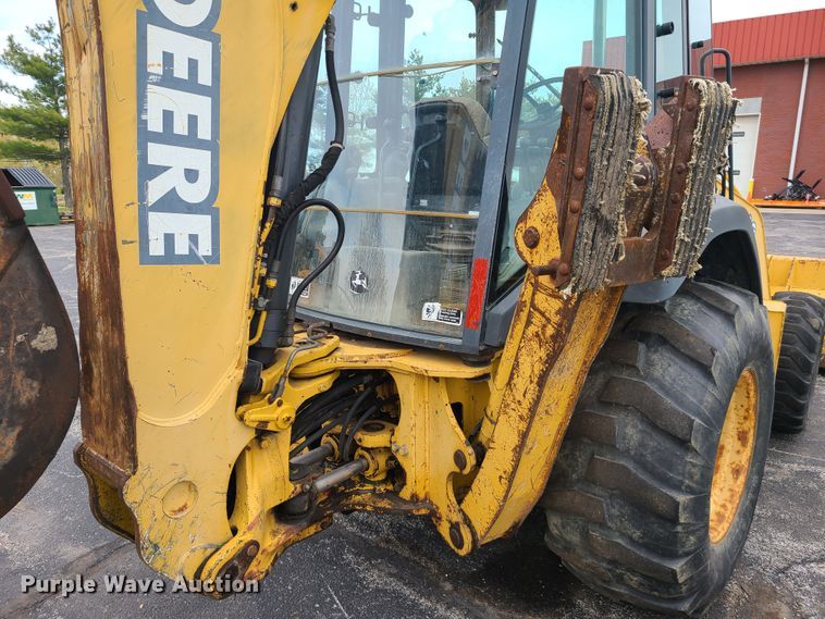 image for item DH5973 2003 John Deere 410G  backhoe