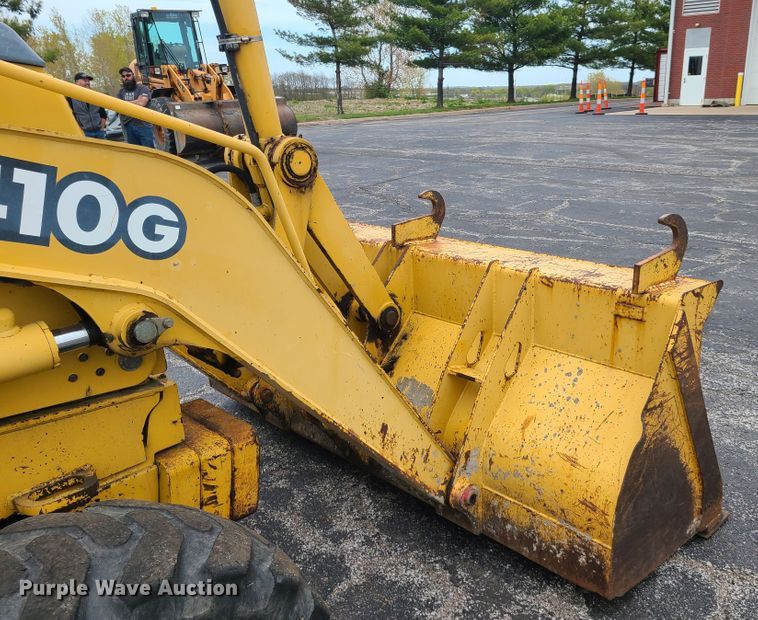 image for item DH5973 2003 John Deere 410G  backhoe