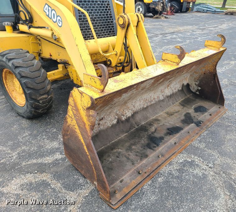 image for item DH5973 2003 John Deere 410G  backhoe