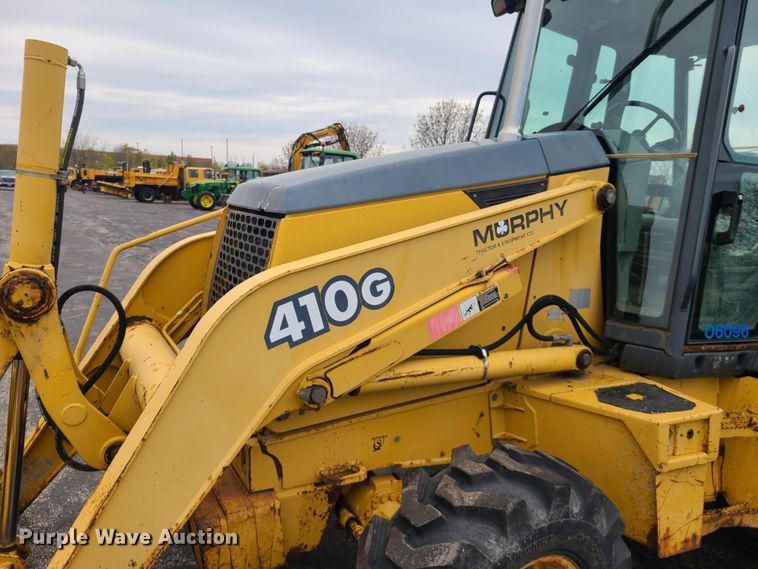 image for item DH5973 2003 John Deere 410G  backhoe