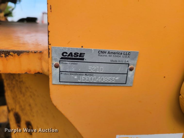 image for item DH5974 2006 Case 521D  wheel loader