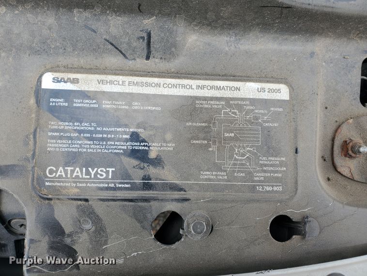 image for item DI4759 2007 Saab 9-3