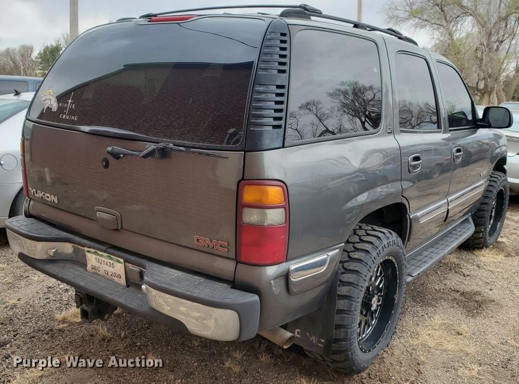 image for item DI4760 2000 GMC Yukon  SUV