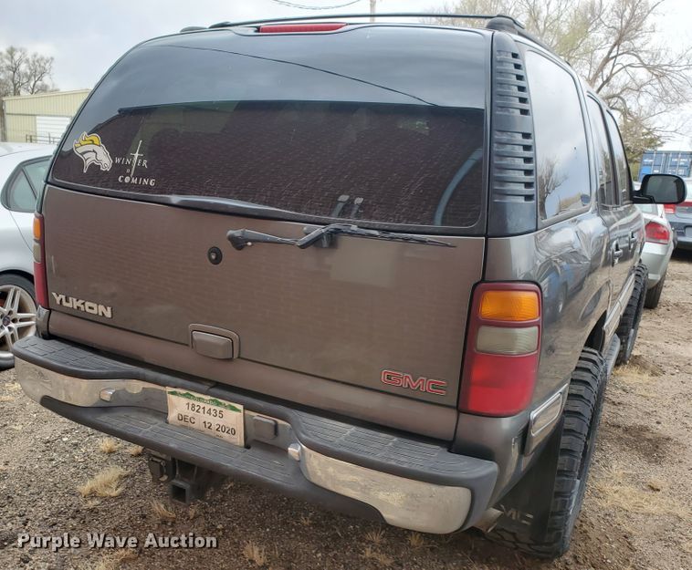image for item DI4760 2000 GMC Yukon  SUV