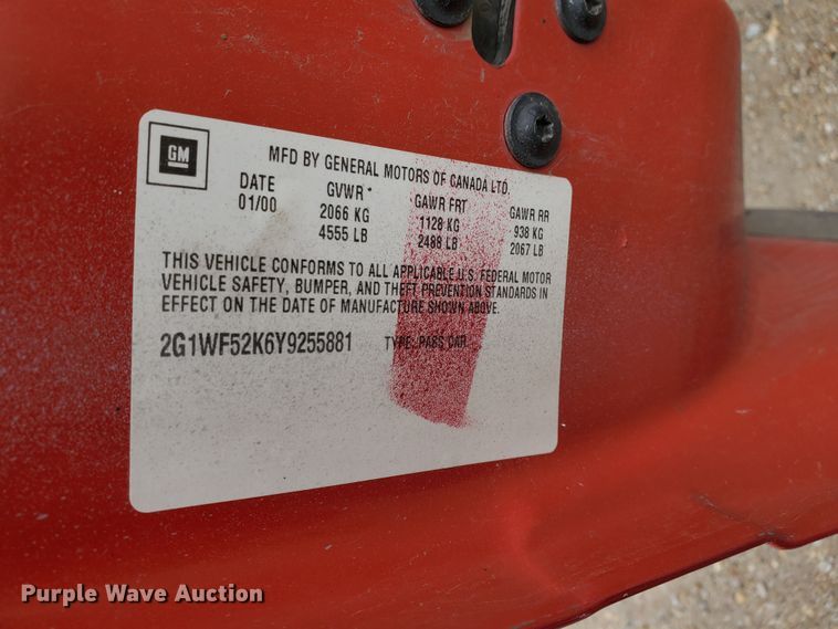 image for item DI4771 2000 Chevrolet Impala