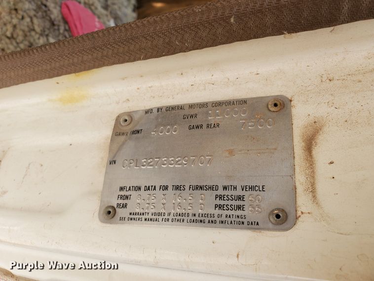 image for item DI5001 1978 Winnebago Istaca  RV