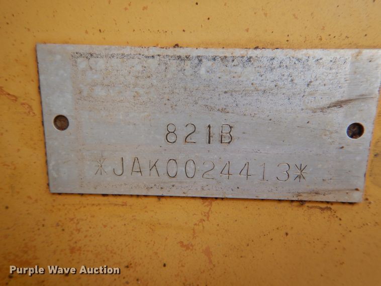 image for item DJ0441 Case 821B  wheel loader