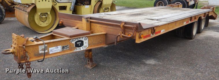 image for item DJ0443 2001 Belshe DT255  equipment trailer