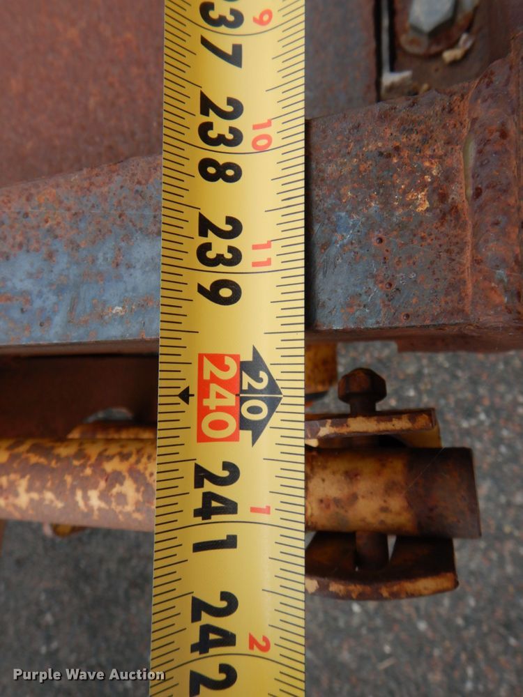 image for item DJ0443 2001 Belshe DT255  equipment trailer