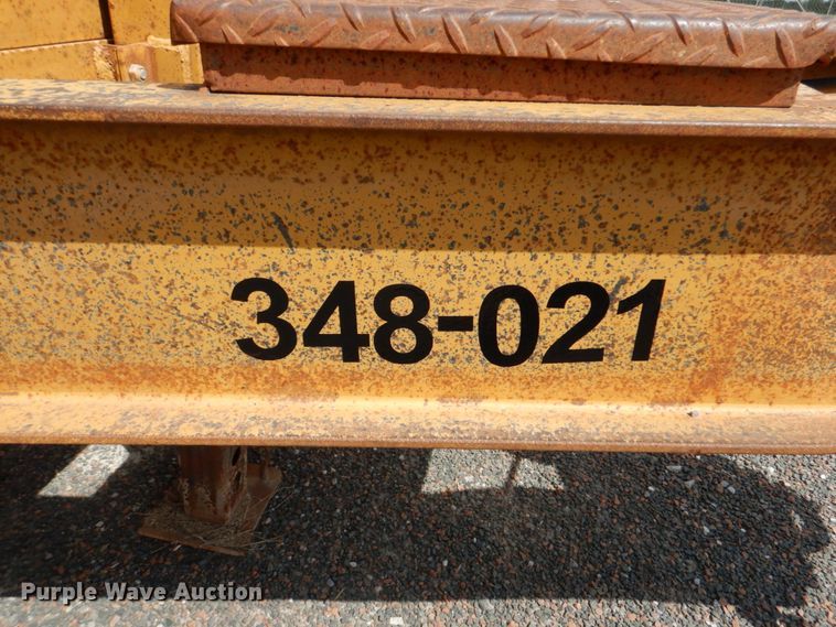 image for item DJ0443 2001 Belshe DT255  equipment trailer