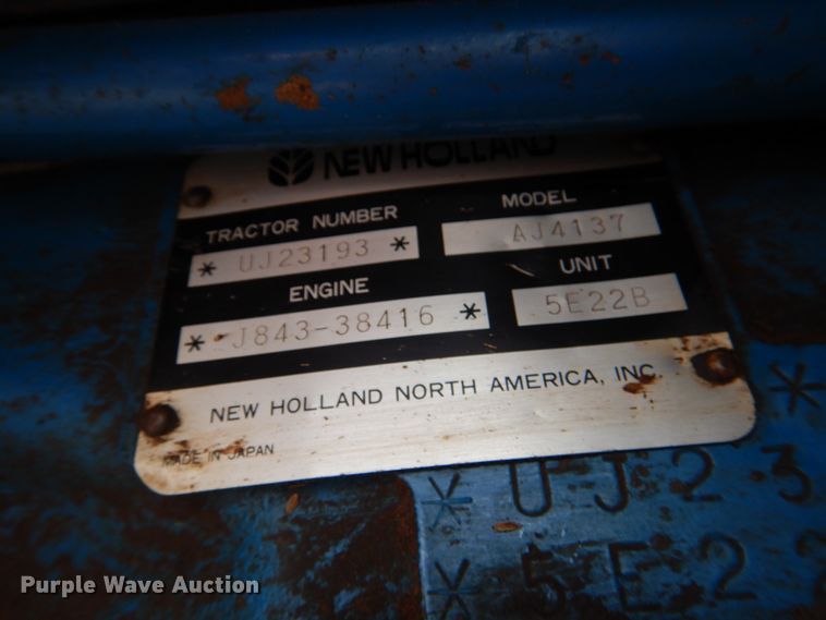 image for item DJ0451 1995 New Holland 1620  tractor