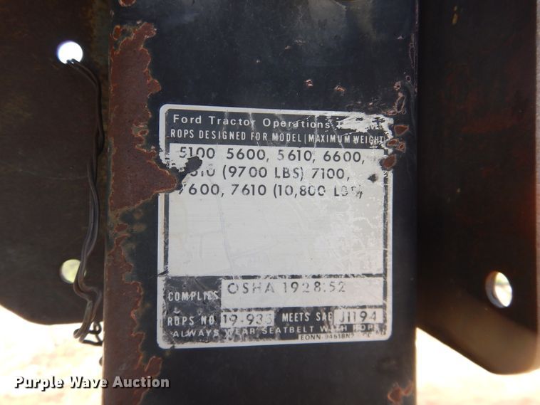 image for item DJ1212 Ford G610  tractor