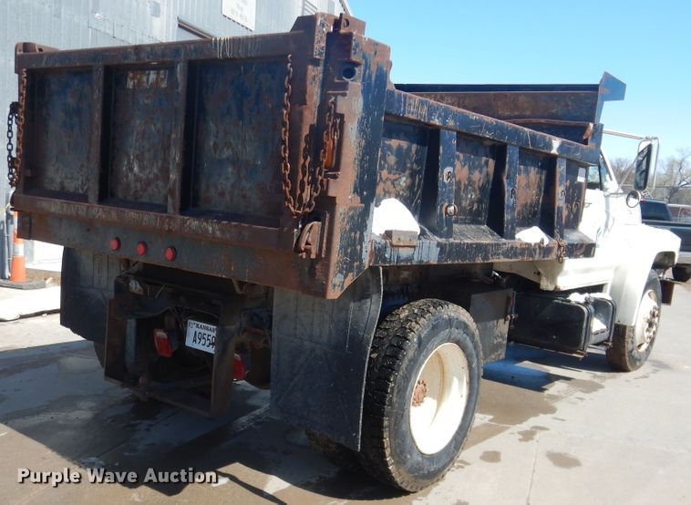 image for item DJ1214 1994 Ford F700  dump truck