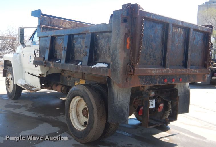 image for item DJ1214 1994 Ford F700  dump truck