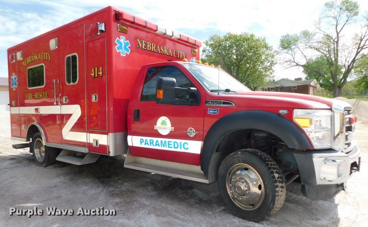 image for item DK8496 2012 Ford F450 Super Duty XLT  ambulance