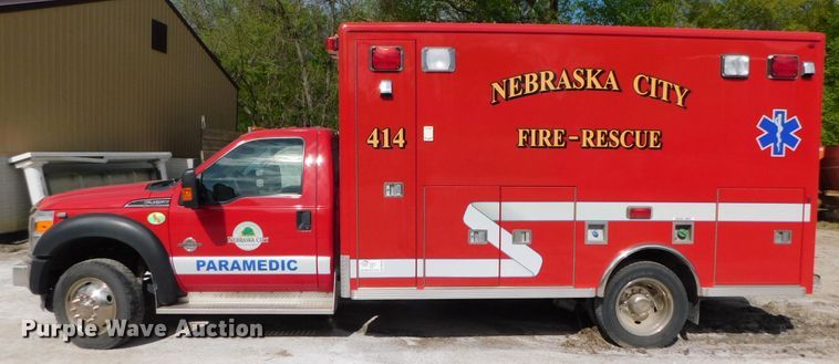 image for item DK8496 2012 Ford F450 Super Duty XLT  ambulance
