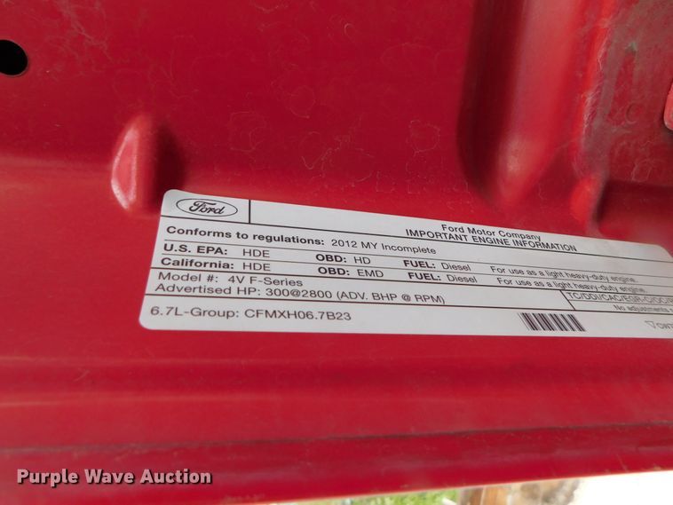 image for item DK8496 2012 Ford F450 Super Duty XLT  ambulance