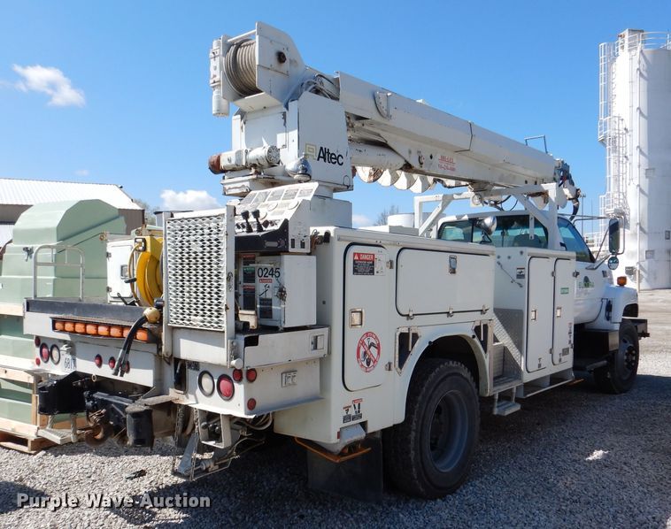 image for item DL2970 1999 GMC C7500  digger derrick truck