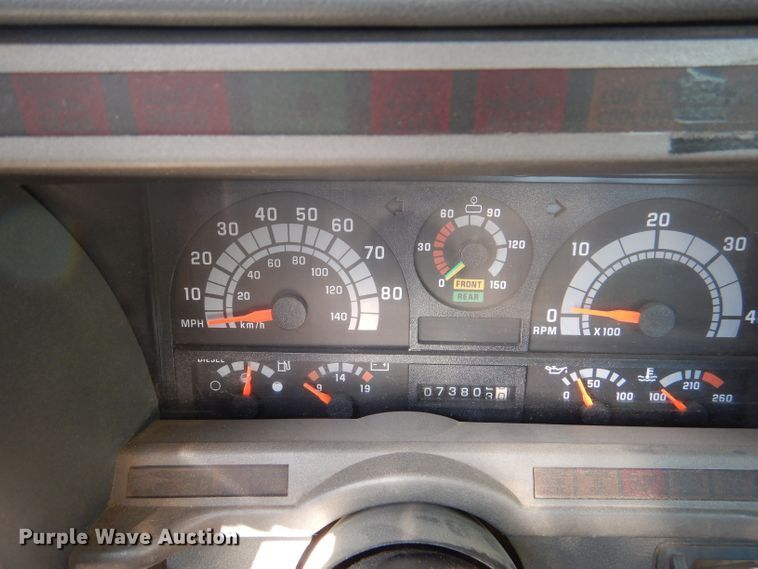 image for item DL2970 1999 GMC C7500  digger derrick truck