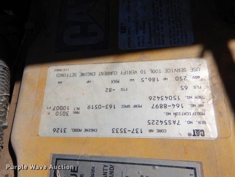 image for item DL2970 1999 GMC C7500  digger derrick truck