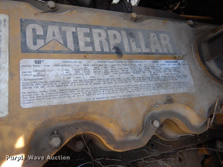 image for item DL2970 1999 GMC C7500  digger derrick truck