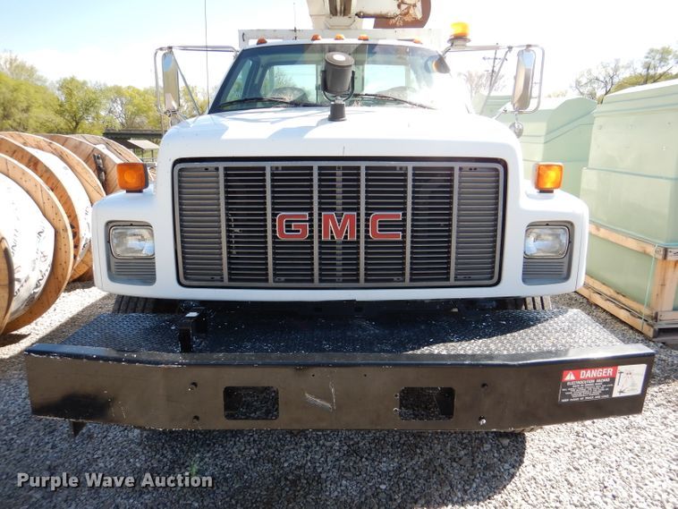 image for item DL2970 1999 GMC C7500  digger derrick truck