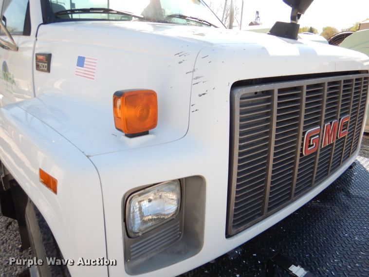 image for item DL2970 1999 GMC C7500  digger derrick truck