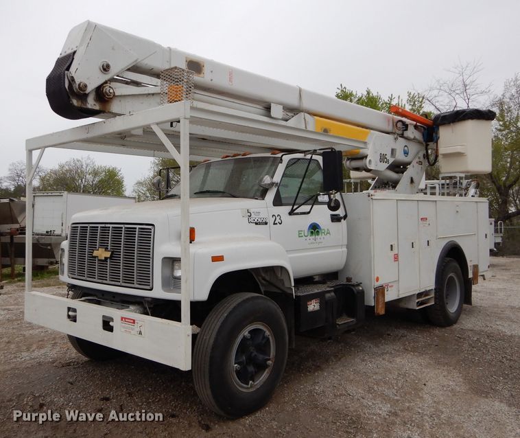 image for item DL2978 1993 Chevrolet Kodiak  bucket truck