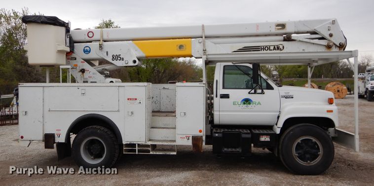 image for item DL2978 1993 Chevrolet Kodiak  bucket truck