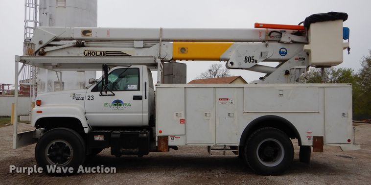 image for item DL2978 1993 Chevrolet Kodiak  bucket truck