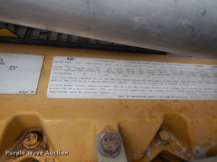 image for item DL2978 1993 Chevrolet Kodiak  bucket truck