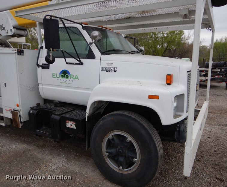 image for item DL2978 1993 Chevrolet Kodiak  bucket truck