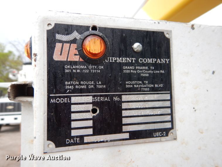 image for item DL2978 1993 Chevrolet Kodiak  bucket truck