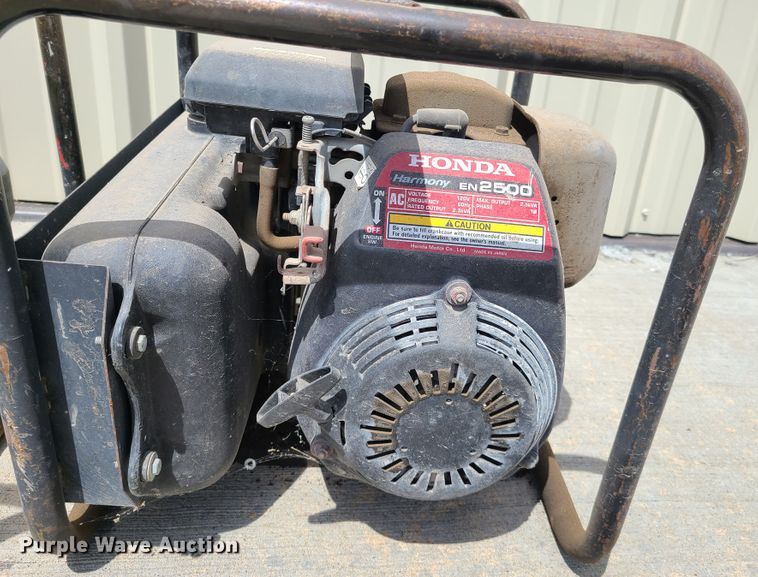 image for item DN5500 (2) Honda EN2500 generators