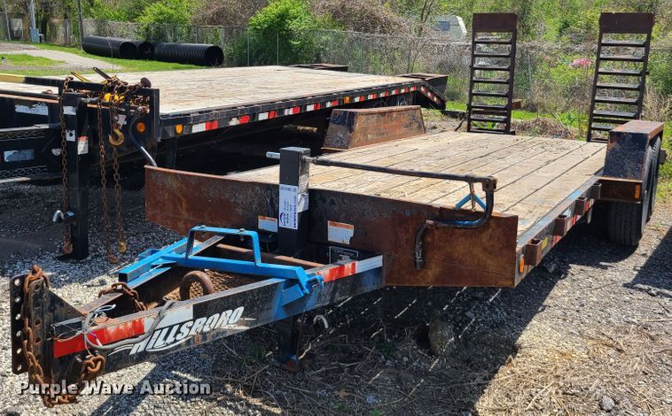 image for item DN5502 2006 Hillsboro S418-2X-BT  utility trailer