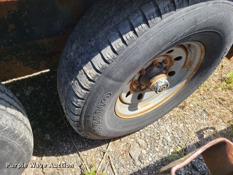 image for item DN5502 2006 Hillsboro S418-2X-BT  utility trailer