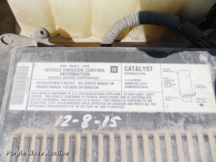 image for item DN5767 2006 Chevrolet Silverado 1500  pickup truck