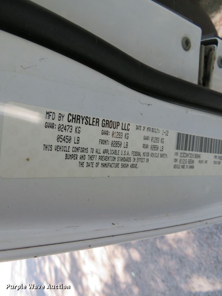 image for item DN5784 2012 Dodge Charger Police