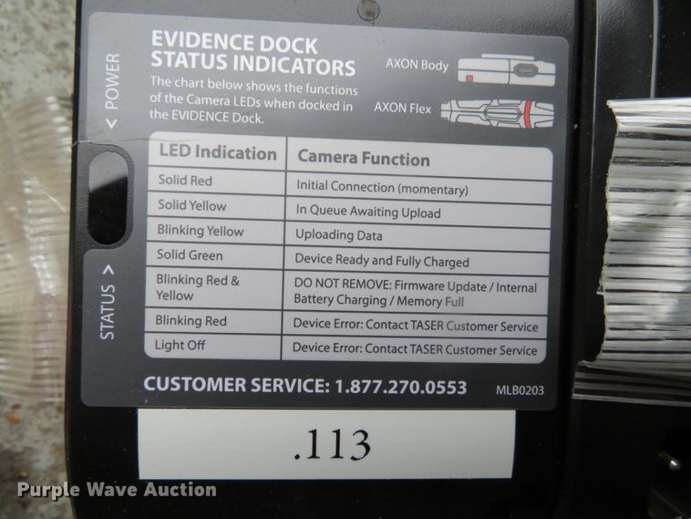 image for item DN5793 Approx. (25) Axon body cameras