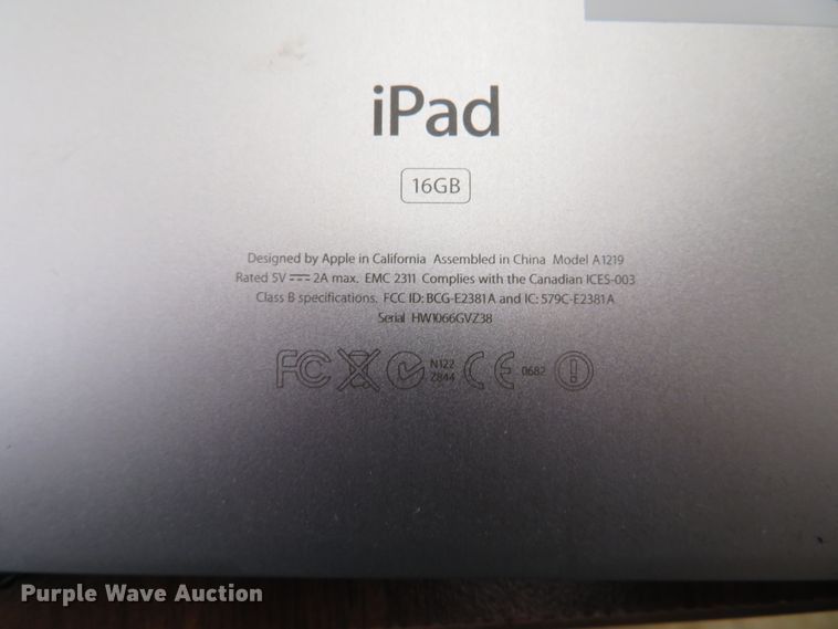 image for item DN5795 (12) Apple iPads