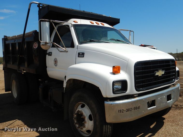 image for item ES9657 1999 Chevrolet C6500  dump truck