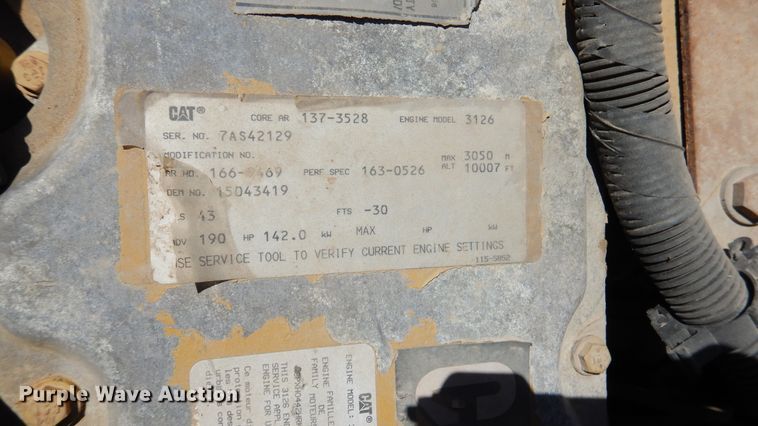 image for item ES9657 1999 Chevrolet C6500  dump truck