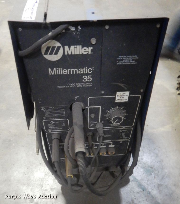 image for item ET9241 Miller Millermatic 35  welder