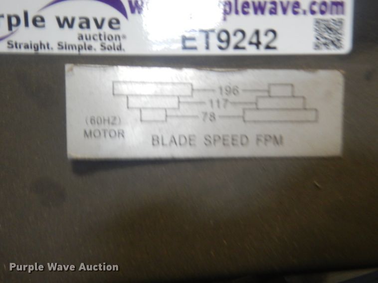 image for item ET9242 Baileigh bandsaw