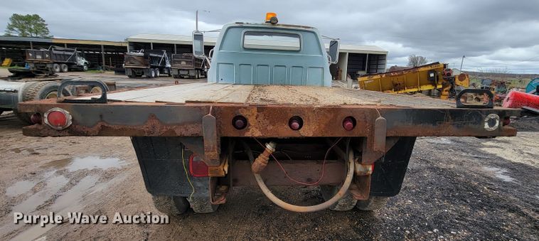 image for item FL9129 1982 Chevrolet 70  flatbed truck
