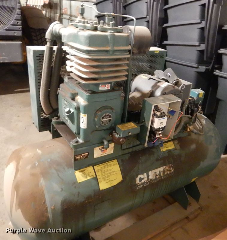 image for item HE9626 Curtis air compressor