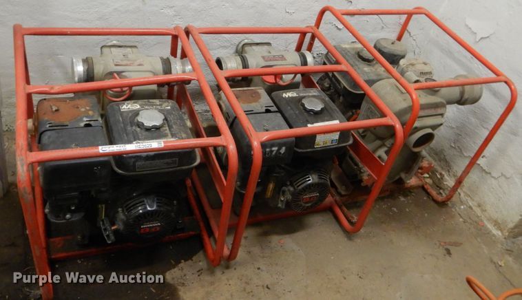 image for item HE9629 (3) Multiquip water pumps
