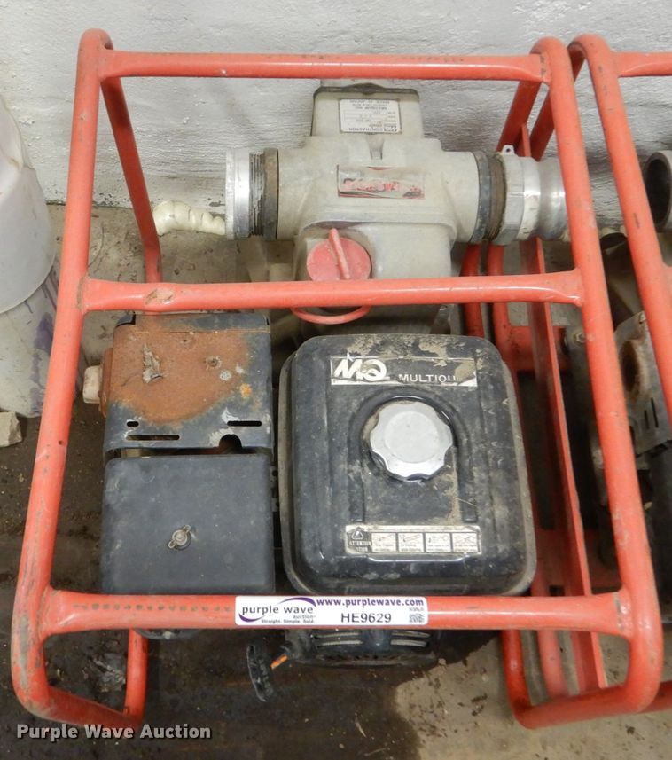 (3) Multiquip water pumps in Elk Point, SD Item HE9629 sold Purple Wave