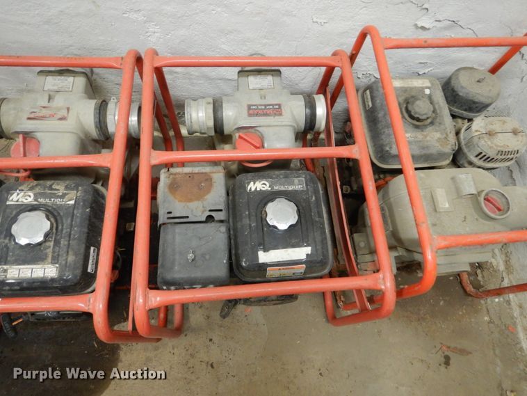 image for item HE9629 (3) Multiquip water pumps