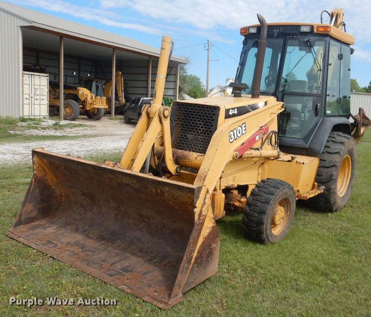 image for item HI9045 1997 John Deere 310E  backhoe